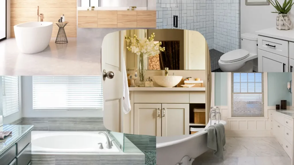 Ideaboard of remodeled bathroom inspirations